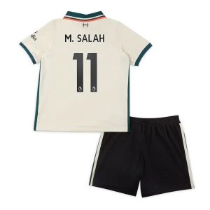 Liverpool M.Salah 11 Gostujući Dječji Komplet Dresovi 2021-2022