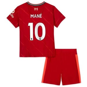 Liverpool Mané 10 Dječji Komplet Dresovi za Nogomet Domaći 2021-2022