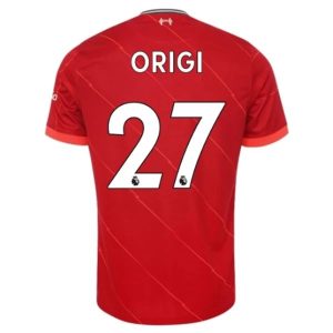 Liverpool Origi 27 Domaći Nogometni Dres 2021-2022