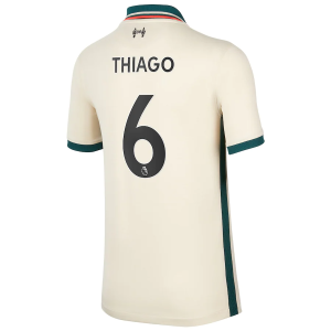 Liverpool Thiago 6 Gostujući Nogometni Dres 2021-2022