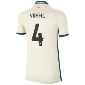 Liverpool Virgil 4 Gostujući Ženska Nogometni Dres 2021-2022