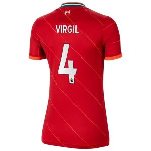 Liverpool Virgil 4 Domaći Ženska Nogometni Dres 2021-2022