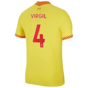 Liverpool Virgil 4 Treći Nogometni Dres 2021-2022