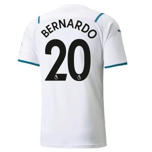 Manchester City Bernardo 20 Gostujući Nogometni Dres 2021-2022
