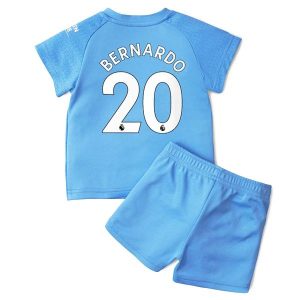 Manchester City Bernardo 20 Domaći Dječji Komplet Dresovi 2021-2022