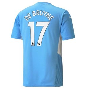 Manchester City De Bruyne 17 Domaći Nogometni Dres 2021-2022