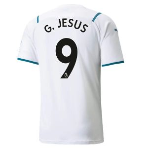 Manchester City G.Jesus 9 Gostujući Nogometni Dres 2021-2022