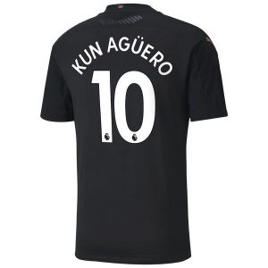 Manchester City Kun Agüero 10 Gostujući Nogometni Dres 2020-2021