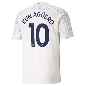 Manchester City Kun Agüero 10 Treći Nogometni Dres 2020-2021