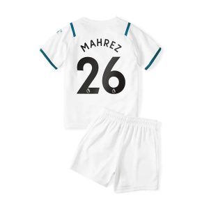 Manchester City Mahrez 26 Dječji Komplet Dresovi za Nogomet Gostujući 2021-2022