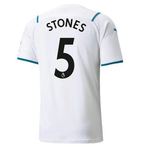 Manchester City Stones 5 Gostujući Nogometni Dres 2021-2022