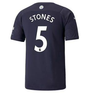 Manchester City Stones 5 Treći Nogometni Dres 2021-2022