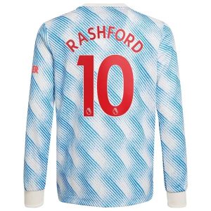 Manchester United Rashford 10 Gostujući Nogometni Dres 2021-2022 – Dugim Rukavima