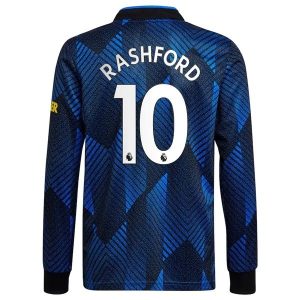 Manchester United Rashford 10 Treći Nogometni Dres 2021-2022 – Dugim Rukavima