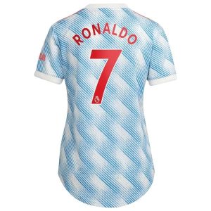 Manchester United Ronaldo 7 Gostujući Ženska Nogometni Dres 2021-2022