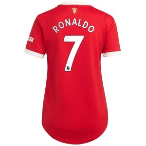Manchester United Ronaldo 7 Domaći Nogometni Dres Ženska 2021-2022