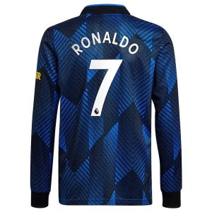 Manchester United Ronaldo 7 Treći Nogometni Dres 2021-2022 – Dugim Rukavima