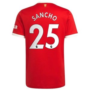 Manchester United Sancho 25 Domaći Nogometni Dres 2021-2022