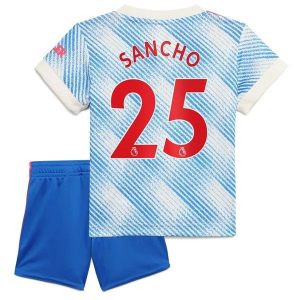 Manchester United Sancho 25 Dječji Komplet Dresovi za Nogomet Gostujući 2021-2022