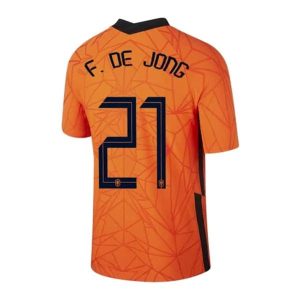 Nizozemska F. De Jong 21 Domaći Nogometni Dres – Dresovi za Nogomet