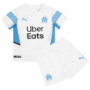 Olympique Marseille Dječji Komplet Dresovi za Nogomet Domaći 2021 2022
