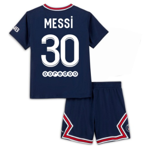 Paris Saint-Germain Lionel Messi 30 Dječji Komplet Dresovi za Nogomet Domaći 2021-2022