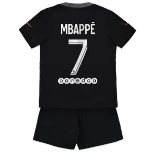 Paris Saint Germain PSG Mbappé 7 Treći Nogometni Dres Dječji 2021-2022