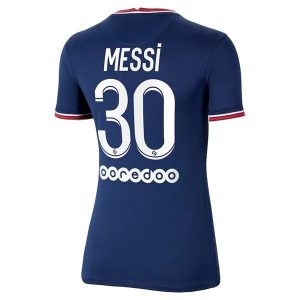 Paris Saint Germain PSG Messi 30 Domaći Nogometni Dres Ženska 2021-2022