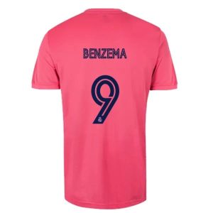 Real Madrid Benzema 9 Gostujući Nogometni Dres 2020-2021