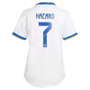 Real Madrid Hazard 7 Domaći Ženska Nogometni Dres 2021-2022