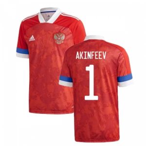 Rusija Akinfeev 1 Domaći Nogometni Dres 2021 – Dresovi za Nogomet