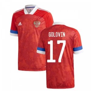 Rusija Golovin 17 Domaći Nogometni Dres 2021 – Dresovi za Nogomet