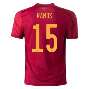 Španjolska Sergio Ramos 15 Domaći Nogometni Dres 2021 – Dresovi za Nogomet