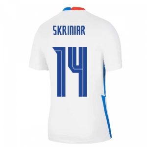 Slovačka Skriniar 14 Gostujući Nogometni Dres 2021 – Dresovi za Nogomet