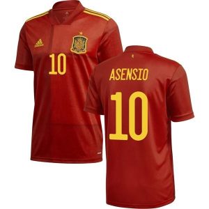 Španjolska Asensio 10 Domaći Nogometni Dres 2021 – Dresovi za Nogomet