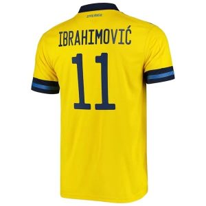 Švedska Ibrahimović 11 Domaći Nogometni Dres 2020-2021