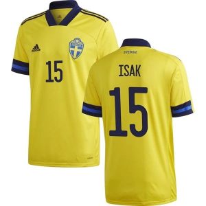 Švedska Isak 15 Domaći Nogometni Dres 2021 – Dresovi za Nogomet