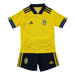 Švedska Dječji Komplet Dresovi za Nogomet Domaći 2020