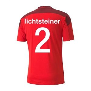 Švicarska Lichtsteiner 2 Domaći Nogometni Dres 2021 – Dresovi za Nogomet