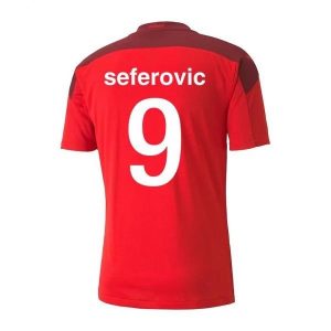 Švicarska Seferovic 9 Domaći Nogometni Dres 2021 – Dresovi za Nogomet