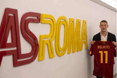Trenutno pregledavate Roma najavljuje Belottijev besplatan transfer