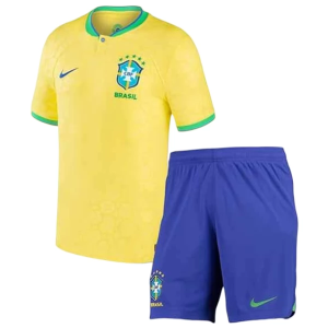 Brazilija Dječji Komplet Dresovi za Nogomet Domaći 2022
