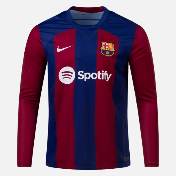 FC Barcelona Domaći Nogometni Dres 2023 2024 – Dugim Rukavima