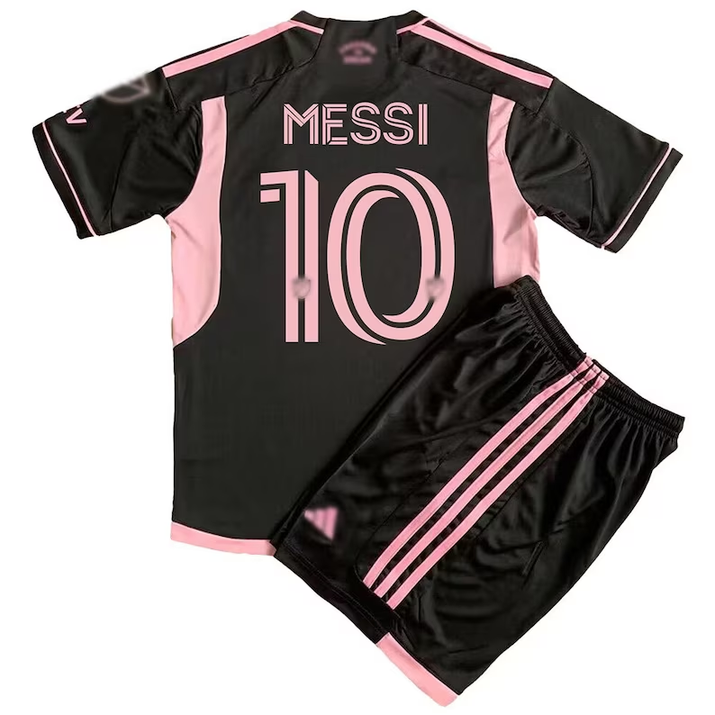 Inter Miami CF Messi 10 Dječji Komplet Dresovi za Nogomet Gostujući 2023 2024