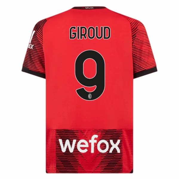 AC Milan Giroud 9 Domaći Nogometni Dres 2023 2024