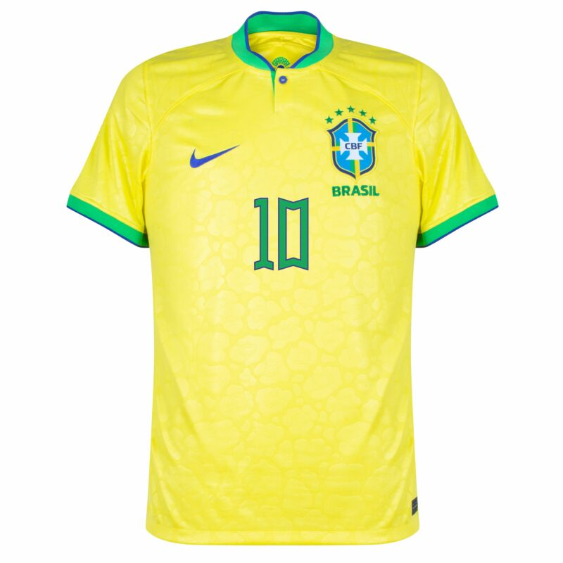 Brazil Neymar 10 Domaći Nogometni Dres 2024 – Dresovi za Nogomet